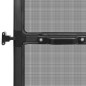 vidaXL Mosquitera con bisagras para puertas antracita 120x240 cm vidaXL Mosquitera con bisagras para puertas antracita 120x240 cm
