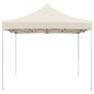 vidaXL Carpa plegable profesional de aluminio crema 3x3 m vidaXL Carpa plegable profesional de aluminio crema 3x3 m