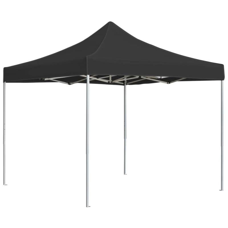 vidaXL Carpa plegable profesional de aluminio antracita 3x3 m vidaXL Carpa plegable profesional de aluminio antracita 3x3 m