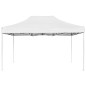vidaXL Carpa plegable profesional de aluminio blanca 4,5x3 m
