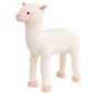 vidaXL Alpaca de peluche de pie blanca XXL vidaXL Alpaca de peluche de pie blanca XXL