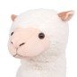 vidaXL Alpaca de peluche de pie blanca XXL vidaXL Alpaca de peluche de pie blanca XXL
