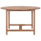 vidaXL Mesa de comedor de jardín madera maciza de teca Ø110x75 cm vidaXL Mesa de comedor de jardín madera maciza de teca Ø110x75 cm