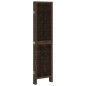 vidaXL Biombo separador de 5 paneles madera paulownia marrón oscuro vidaXL Biombo separador de 5 paneles madera paulownia marrón oscuro