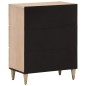 vidaXL Aparador 2 piezas madera maciza de mango 60x33x75 cm vidaXL Aparador 2 piezas madera maciza de mango 60x33x75 cm