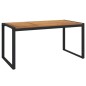 vidaXL Mesa de jardín con patas en U madera maciza acacia 160x80x75 cm vidaXL Mesa de jardín con patas en U madera maciza acacia 160x80x75 cm