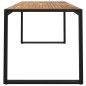 vidaXL Mesa de jardín con patas en U madera maciza acacia 160x80x75 cm vidaXL Mesa de jardín con patas en U madera maciza acacia 160x80x75 cm