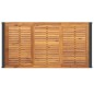 vidaXL Mesa de jardín con patas en U madera maciza acacia 160x80x75 cm vidaXL Mesa de jardín con patas en U madera maciza acacia 160x80x75 cm