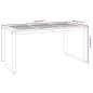 vidaXL Mesa de jardín con patas en U madera maciza acacia 160x80x75 cm vidaXL Mesa de jardín con patas en U madera maciza acacia 160x80x75 cm