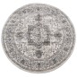 vidaXL Alfombra de interior/exterior diseño vintage ARBIZU Ø 200 cm