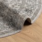 vidaXL Alfombra de interior/exterior diseño vintage ARBIZU Ø 200 cm
