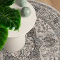vidaXL Alfombra de interior/exterior diseño vintage ARBIZU Ø 200 cm