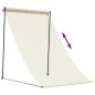 vidaXL Toldo retráctil de tela y acero crema 150x150 cm vidaXL Toldo retráctil de tela y acero crema 150x150 cm