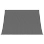 vidaXL Toldo retráctil de tela y acero gris antracita 250x150 cm