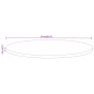 vidaXL Tablero de mesa redondo madera maciza mango rugosa Ø 70x2,5 cm vidaXL Tablero de mesa redondo madera maciza mango rugosa Ø 70x2,5 cm