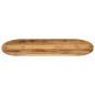 vidaXL Tablero de mesa ovalado madera maciza mango rugosa 110x50x3,8cm vidaXL Tablero de mesa ovalado madera maciza mango rugosa 110x50x3,8cm