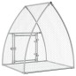 vidaXL Jaula para conejos acero galvanizado plateado 100x105x120 cm vidaXL Jaula para conejos acero galvanizado plateado 100x105x120 cm