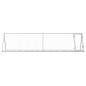 vidaXL Jaula para conejos acero galvanizado plateado 400x105x91 cm vidaXL Jaula para conejos acero galvanizado plateado 400x105x91 cm