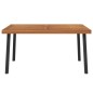 vidaXL Mesa de jardín madera maciza de acacia 150x90x75 cm vidaXL Mesa de jardín madera maciza de acacia 150x90x75 cm