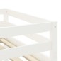 vidaXL Cama alta para niños con cortinas madera pino rosa 90x190 cm vidaXL Cama alta para niños con cortinas madera pino rosa 90x190 cm