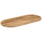 vidaXL Tablero de mesa ovalado madera maciza de mango 140x50x2,5 cm vidaXL Tablero de mesa ovalado madera maciza de mango 140x50x2,5 cm