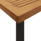 vidaXL Mesa de jardín madera maciza de acacia 150x90x75 cm vidaXL Mesa de jardín madera maciza de acacia 150x90x75 cm