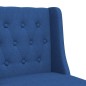 vidaXL Taburetes altos 2 uds madera maciza de caucho y tela vidaXL Taburetes altos 2 uds madera maciza de caucho y tela