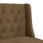 vidaXL Taburetes altos 2 uds madera maciza de caucho y tela vidaXL Taburetes altos 2 uds madera maciza de caucho y tela