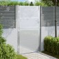 vidaXL Puerta de jardín de acero inoxidable 100x180 cm vidaXL Puerta de jardín de acero inoxidable 100x180 cm