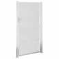 vidaXL Puerta de jardín de acero inoxidable 100x180 cm vidaXL Puerta de jardín de acero inoxidable 100x180 cm