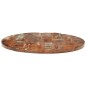 vidaXL Tablero de mesa redondo madera maciza reciclada Ø 70x2,5 cm vidaXL Tablero de mesa redondo madera maciza reciclada Ø 70x2,5 cm