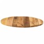 vidaXL Tablero de mesa redondo madera maciza mango rugosa Ø 80x1,5 cm vidaXL Tablero de mesa redondo madera maciza mango rugosa Ø 80x1,5 cm