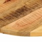 vidaXL Tablero de mesa redondo madera maciza mango rugosa Ø 80x1,5 cm vidaXL Tablero de mesa redondo madera maciza mango rugosa Ø 80x1,5 cm