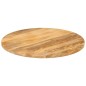 vidaXL Tablero de mesa redondo madera maciza de mango Ø 70x3,8 cm vidaXL Tablero de mesa redondo madera maciza de mango Ø 70x3,8 cm