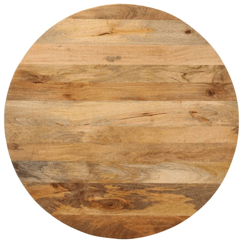 vidaXL Tablero de mesa redondo madera maciza de mango Ø 80x3,8 cm vidaXL Tablero de mesa redondo madera maciza de mango Ø 80x3,8 cm