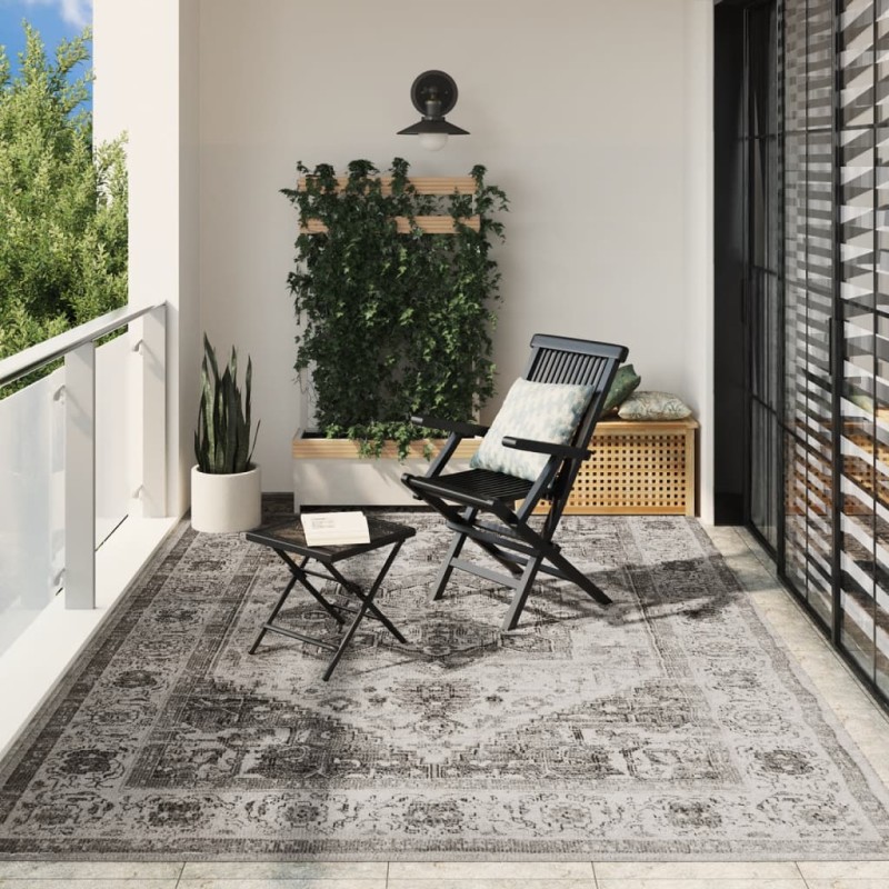 vidaXL Alfombra de interior/exterior diseño vintage ARBIZU 240x340 cm vidaXL Alfombra de interior/exterior diseño vintage ARBIZU 240x340 cm