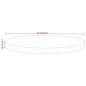 vidaXL Tablero de mesa redondo madera maciza de mango Ø 40x3,8 cm vidaXL Tablero de mesa redondo madera maciza de mango Ø 40x3,8 cm
