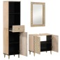 vidaXL Conjunto de muebles de baño 3 piezas madera maciza de mango vidaXL Conjunto de muebles de baño 3 piezas madera maciza de mango