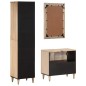 vidaXL Conjunto de muebles de baño 3 piezas madera maciza de mango vidaXL Conjunto de muebles de baño 3 piezas madera maciza de mango