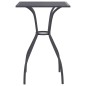 vidaXL Mesa de jardín de malla de acero gris antracita 50x50x72 cm vidaXL Mesa de jardín de malla de acero gris antracita 50x50x72 cm