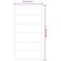 vidaXL Puerta corredera con herrajes ESG vidrio y aluminio 102x205 cm vidaXL Puerta corredera con herrajes ESG vidrio y aluminio 102x205 cm