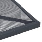 vidaXL Mesa de jardín de malla de acero gris antracita 50x50x72 cm vidaXL Mesa de jardín de malla de acero gris antracita 50x50x72 cm