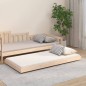 vidaXL Estructura de cama madera maciza de pino 90x190 cm vidaXL Estructura de cama madera maciza de pino 90x190 cm