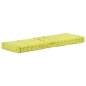 vidaXL Cojín para palés algodón verde 120x40x7 cm vidaXL Cojín para palés algodón verde 120x40x7 cm
