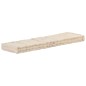 vidaXL Cojín para palés algodón beige 120x40x7 cm vidaXL Cojín para palés algodón beige 120x40x7 cm