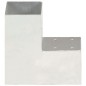 vidaXL Conector de postes en forma de L metal galvanizado 91x91 mm vidaXL Conector de postes en forma de L metal galvanizado 91x91 mm