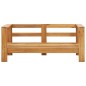 vidaXL Muebles de jardín 4 pzas con cojines madera maciza acacia crema vidaXL Muebles de jardín 4 pzas con cojines madera maciza acacia crema