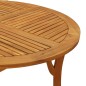 vidaXL Mesa de jardín madera maciza de acacia Ø110 cm vidaXL Mesa de jardín madera maciza de acacia Ø110 cm