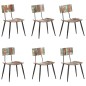 vidaXL Sillas de comedor 6 unidades madera maciza reciclada vidaXL Sillas de comedor 6 unidades madera maciza reciclada
