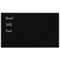 vidaXL Pizarra magnética de pared vidrio templado negro 100x60 cm vidaXL Pizarra magnética de pared vidrio templado negro 100x60 cm